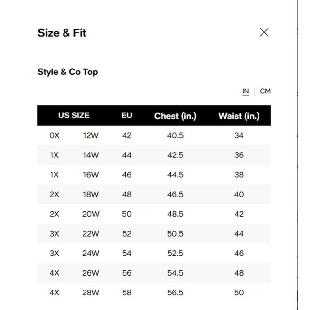 Style & Co Plus Size Split Neck Top - Picture 4 of 4